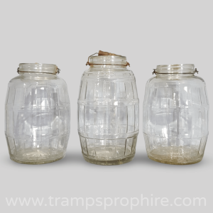 American Glass Pickle Jars for Store Counter