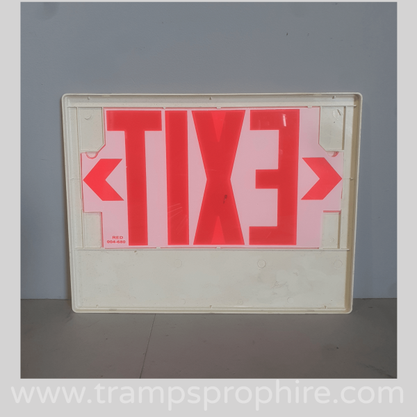 American Exit Sign Cover Plates