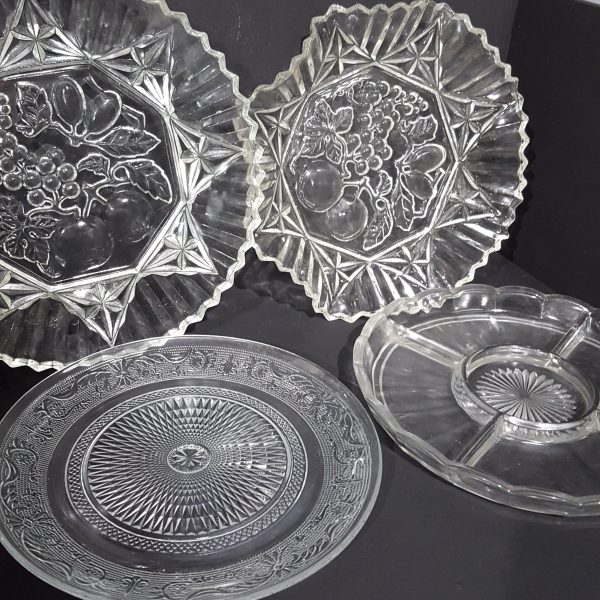 Glass Serving Plates