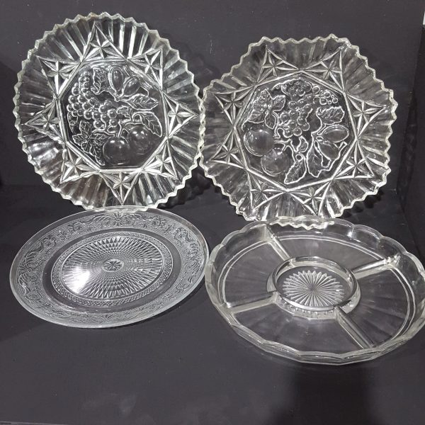 Glass Serving Plates