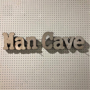 Man Cave Metal Sign