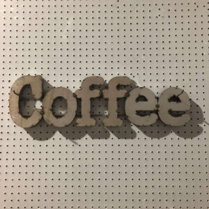 Metal Coffee Sign