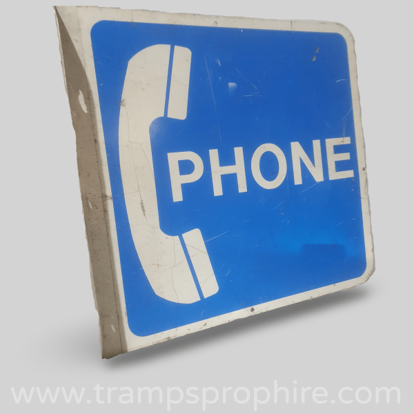 American Pay Phone Flange Sign