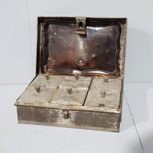 Antique Spice Tin Chest