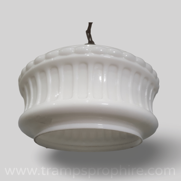 Milk Glass Ceiling Pendant Light