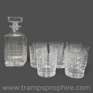 Decanter And Lowball Glasses Set