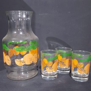 Juice Jar and 3 Glasses Set
