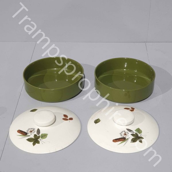 Ceramic Green Serving Dishes