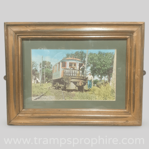 Framed Picture of Train Engine