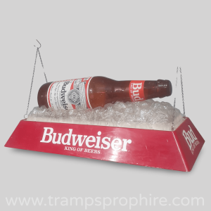 Budweiser Bottle Pool Table Light