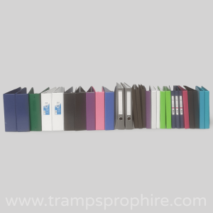 Assorted Ring Binder Folders