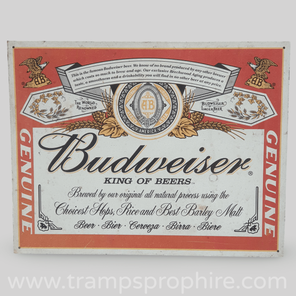 Budweiser Beer Sign