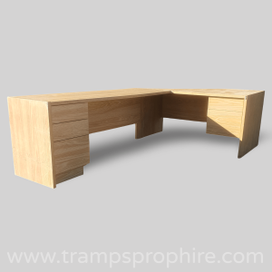 Wooden Corner Desk Large