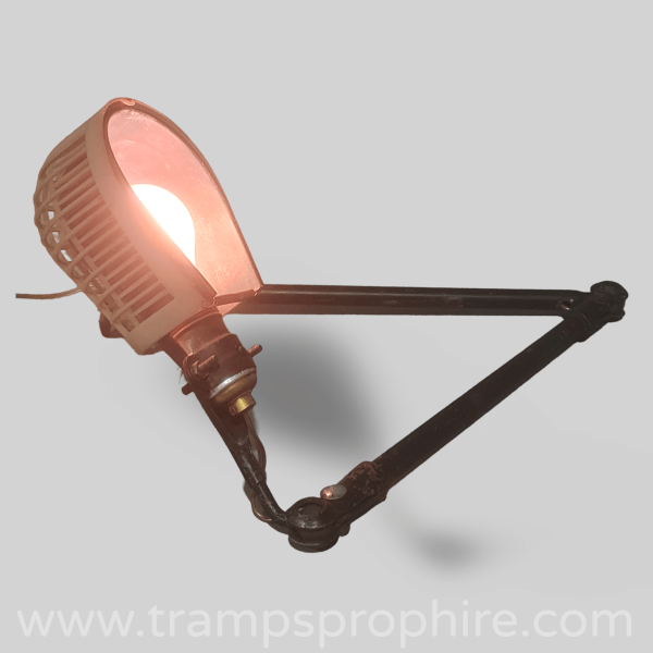 Industrial Anglepoise Lamp