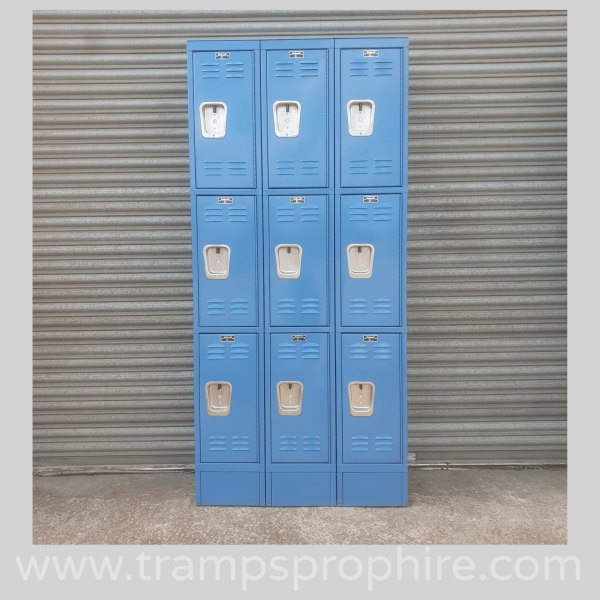 Blue Metal Lockers