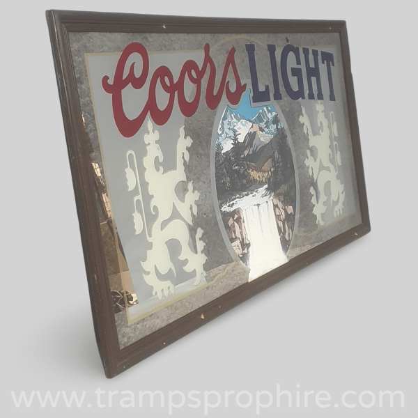 Coors Light Beer Mirror