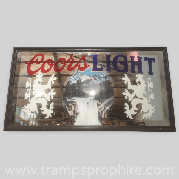 Coors Light Beer Mirror