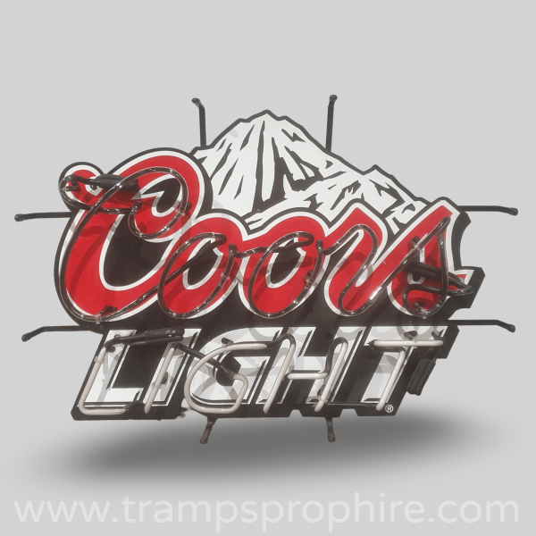 Coors Light Neon Beer Sign