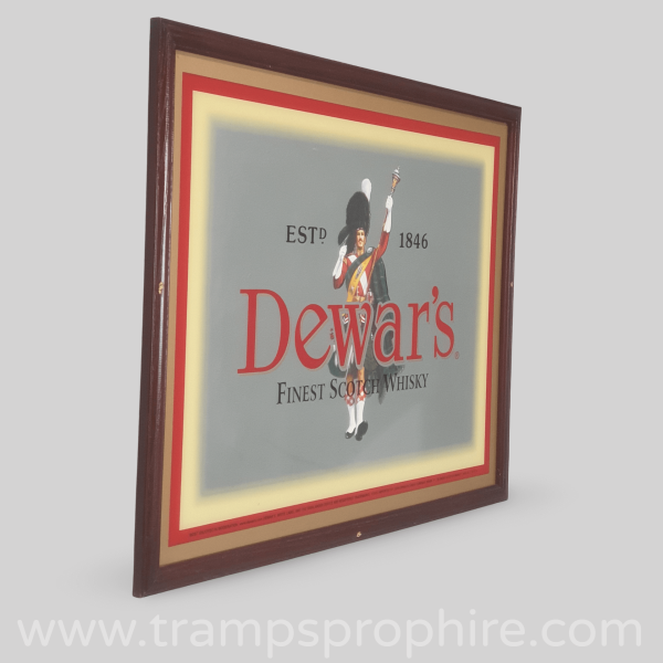 Dewar's Whiskey Mirror