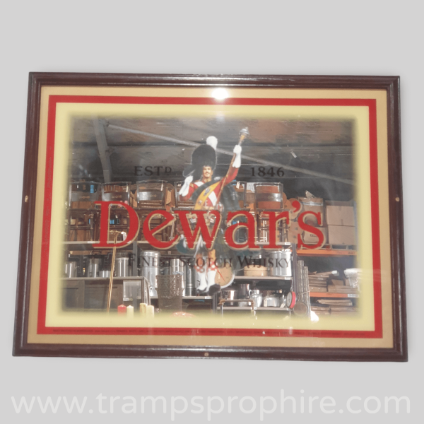 Dewar's Whiskey Mirror