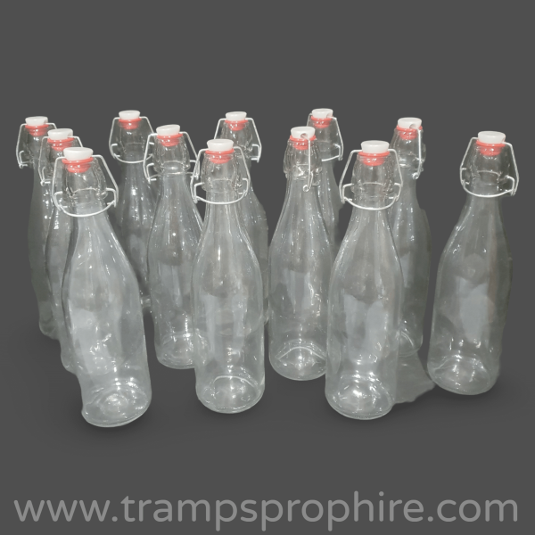 Glass Swing Top Bottles