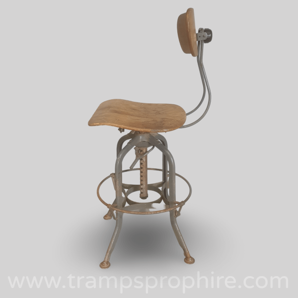 Industrial Metal Stool