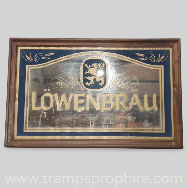 Lowenbrau Beer Mirror