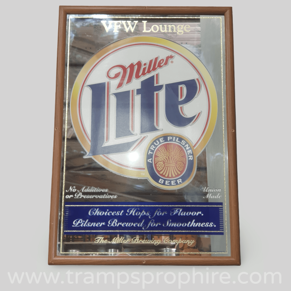 Miller Light Beer Mirror