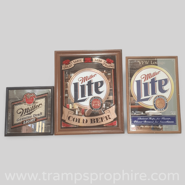 Miller Light Beer Mirror