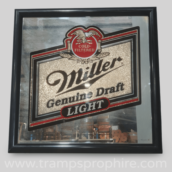 Miller Light Beer Mirror