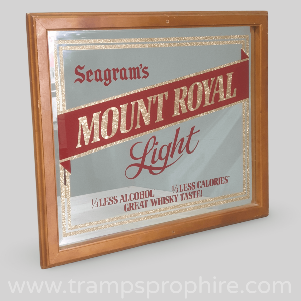 Seagram's Mount Royal Mirror