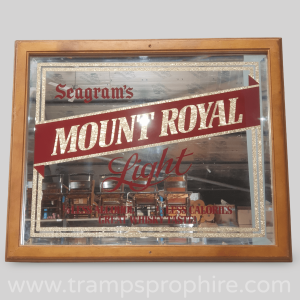 Seagram's Mount Royal Mirror