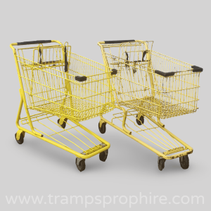Shopping Trolley Yellow