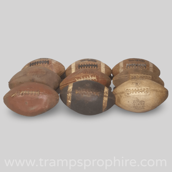 American Footballs Vintage