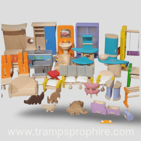 Box of Wooden Toys