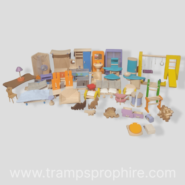 Box of Wooden Toys