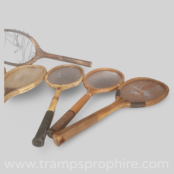 Distressed Tennis Rackets