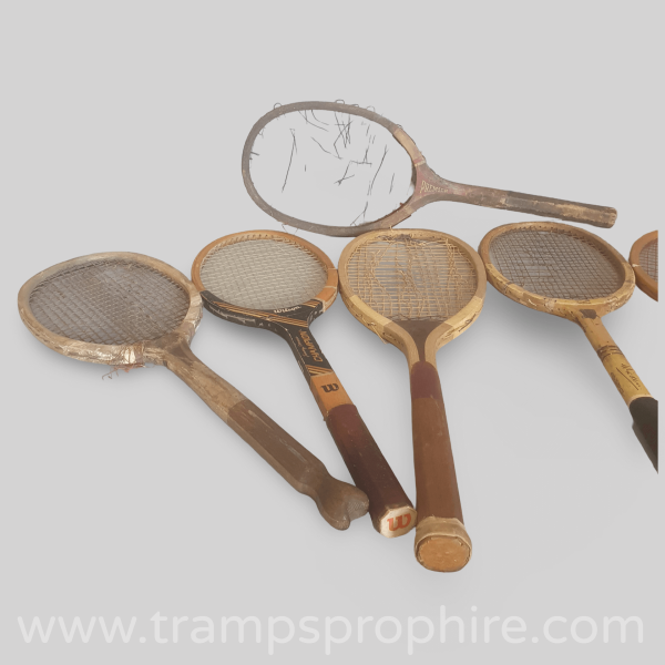 Distressed Tennis Rackets