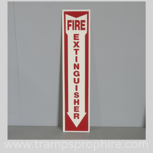 Fire Extinguisher Arrow Signs