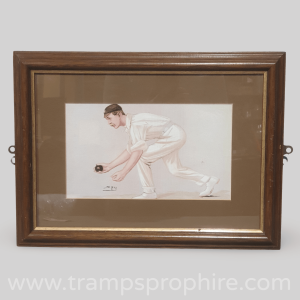 Cricketer Framed Picture