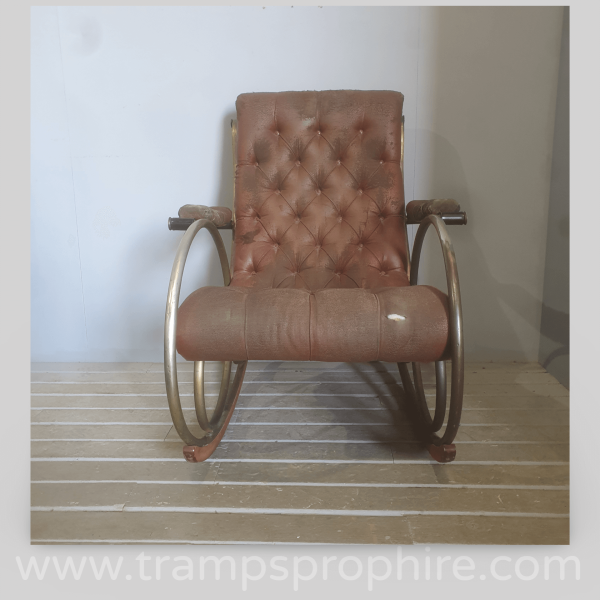 Leather Rocking Chair