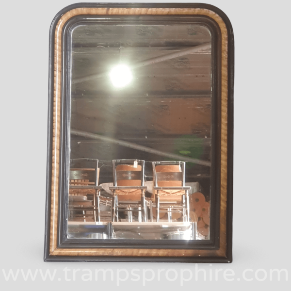 Vintage Wood Framed Mirror