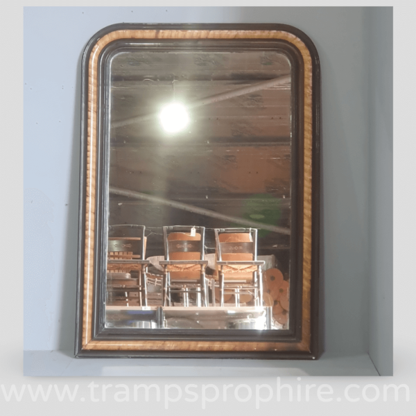 Vintage Wood Framed Mirror