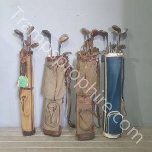 Vintage Golf Bags and Clubs