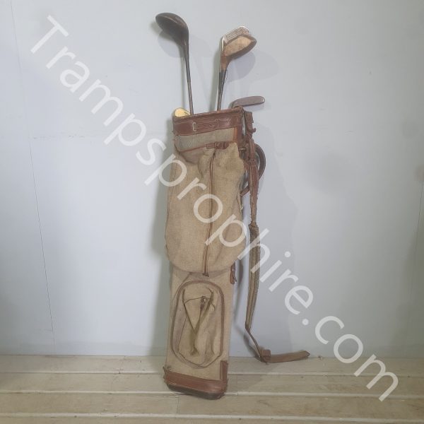 Vintage Golf Bags and Clubs