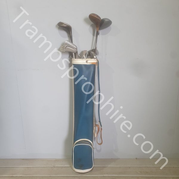 Vintage Golf Bags and Clubs