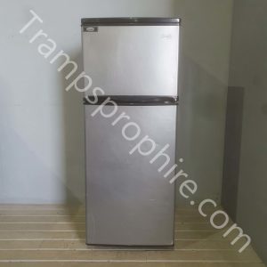 Fridge Freezer Black And Silver