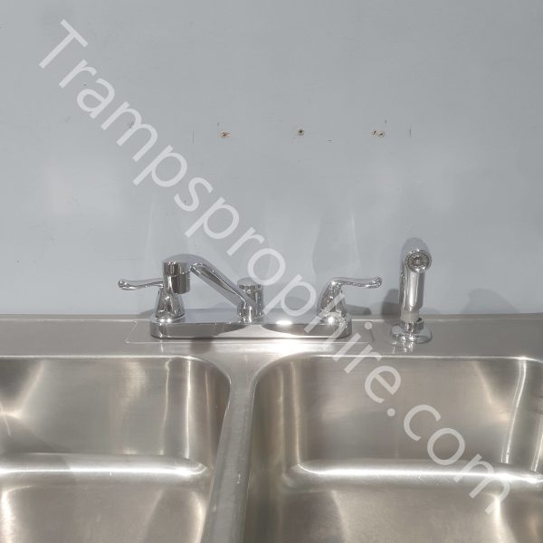 Double Kitchen Sink Stainless Steel