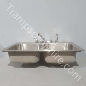 Double Kitchen Sink Stainless Steel