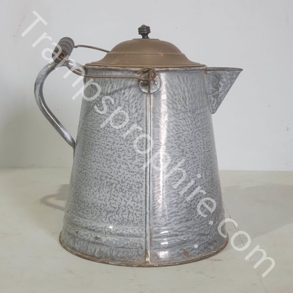 Enamel Coffee Pot Large